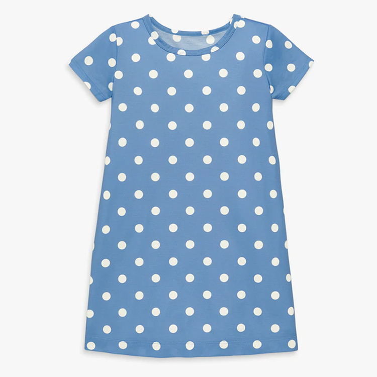 organic cotton kid Sleep shirt eco-friendly kids sleeping wear for girls Eco-friendly toddler pyjama toddler sleepwear shirt