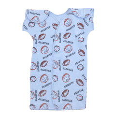 Premature baby gown 100% Organic Cotton NICU GOWN Eco-friendly NICU preemie baby clothes organic preemie wear