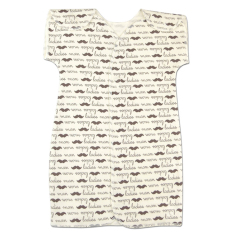 Premature baby gown 100% Organic Cotton NICU GOWN Eco-friendly NICU preemie baby clothes organic preemie wear