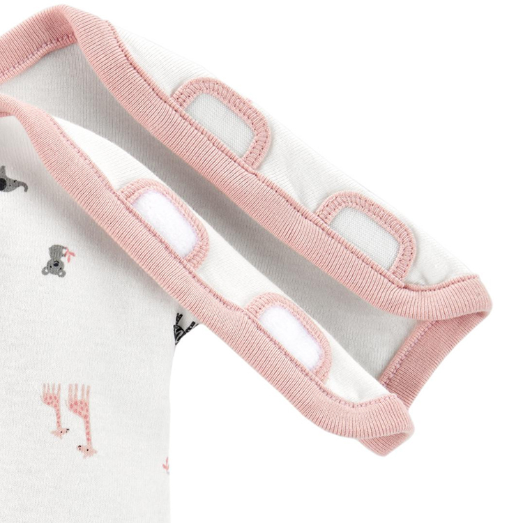 Preemie GOTS Cotton Sleep wear premature baby romper Eco-friendly NICU GOWN organic preemie wear