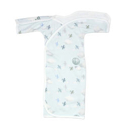 NICU gowns NICU crossover baggette gown bamboo sleepers for Preemie Eco-friendly Premature baby gown