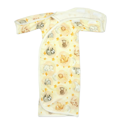 NICU gowns NICU crossover baggette gown bamboo sleepers for Preemie Eco-friendly Premature baby gown