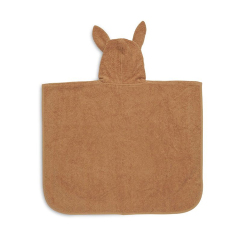 Baby badponcho organic cotton terry beach towel Sustainable baby hooded beach poncho hoody blanket for kids