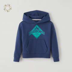 Organic bamboo kids hoodie sustainable printing child pullover eco friendly toddler sweater kid boys hoodie
