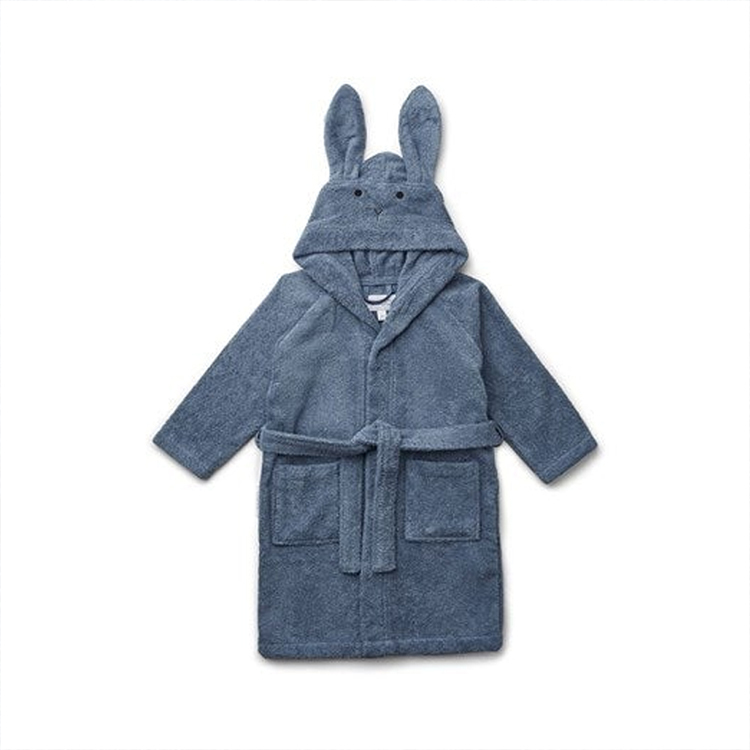 Kids Bath Robe Eco Friendly baby bathrobe Organic Cotton towelling robe baby hooded bath Sustainable bath robe child