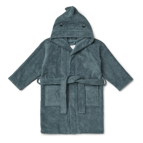 Kids Bath Robe Eco Friendly baby bathrobe Organic Cotton towelling robe baby hooded bath Sustainable bath robe child