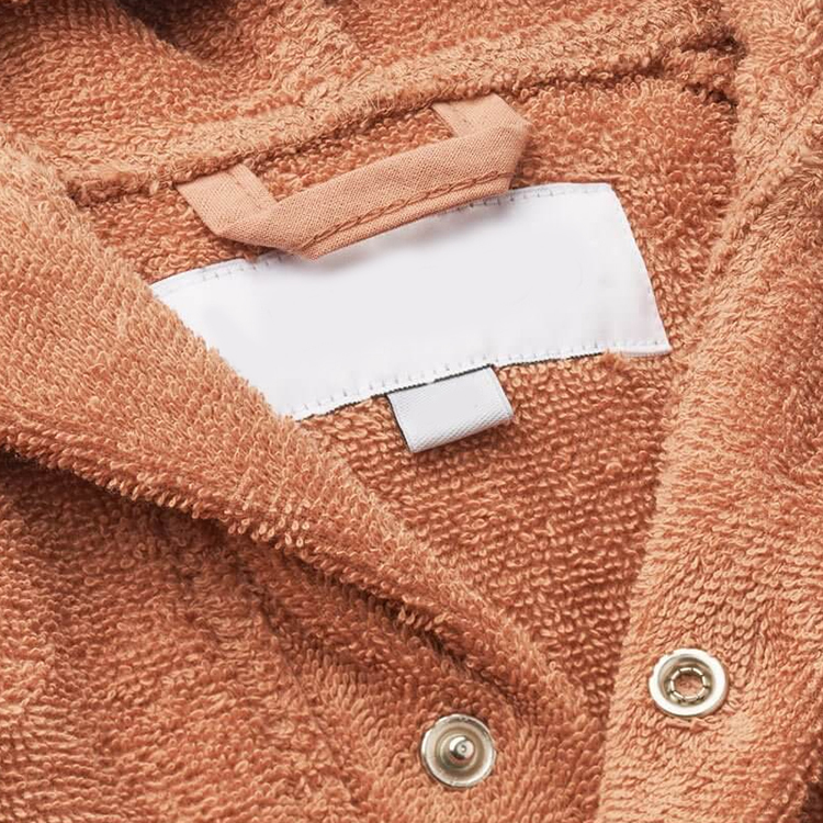 Sustainable bath robe child Organic cotton terry bathrobe kids towelling robe Cover-Up Baby Robe baby hooded bath