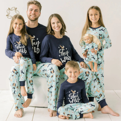 Organic bamboo holidays matching family pajamas sustainable matching family pajamas eco friendly family pajamas