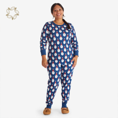 Eco friendly christmas matching family pajamas bamboo cotton holidays matching family pajamas sustainable matching family pajama