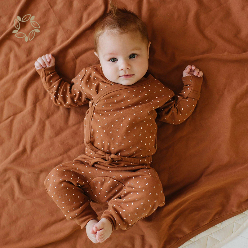 Wool Fleece Trousers | Baby - winter sky – Wheat.eu