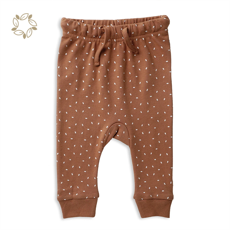 Organic Cotton baby Harem Pants sustainable newborn broek pants eco friendly newborn broek trousers