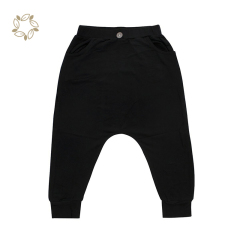Organic bamboo baby broek eco friendly newborn broek trousers sustainable baby Harem Pants baby broek newborn pants