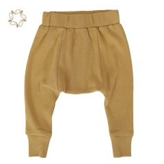Sustainable newborn broek pants organic cotton baby Harem Pants eco friendly toddler Harem trousers baby broek