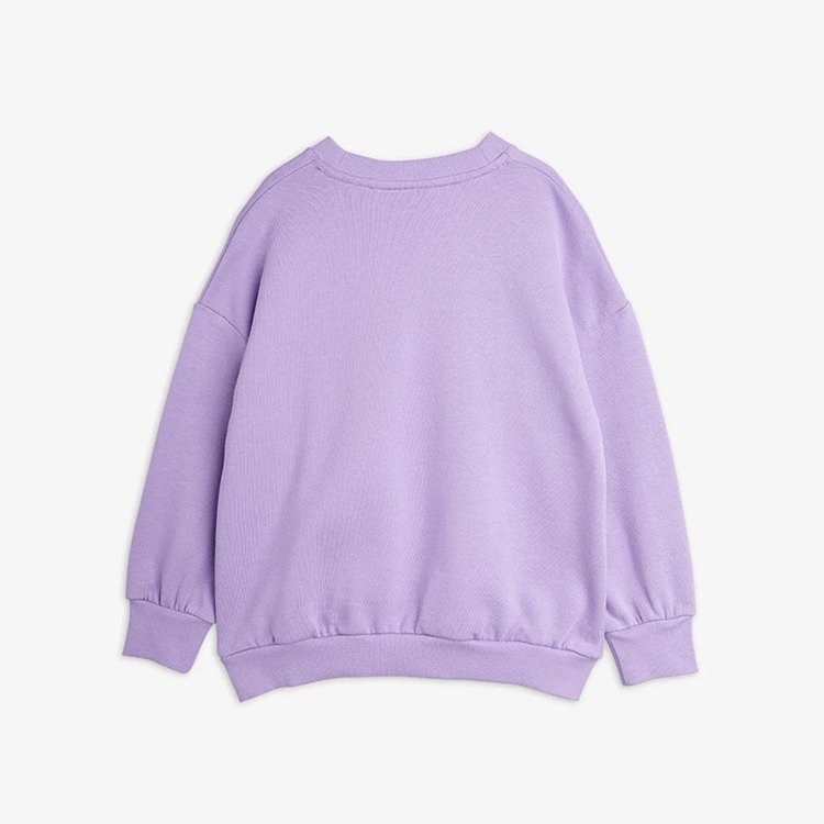 Organic cotton children crew neck Sustainable printed kids pullover eco friendly kids crewneck top