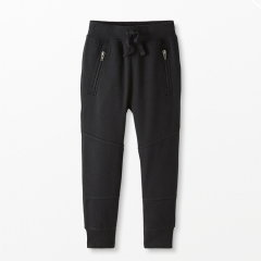 GOTS cotton terry kids Sweatpants Children Jogger pants with zip pockets baby boys' bottoms Kids Fleece sweat pants