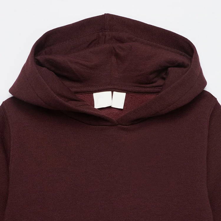 Kids custom hoodies solid color children sweatshirt Hooded Organic cotton baby hoodie with pocket Child hooded Sweatshirt