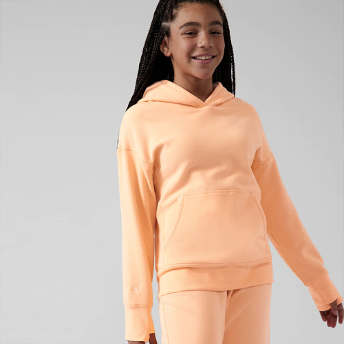 organic cotton baby tracksuits sustainable kids hoodies girls baby hoodie with pocket Eco friendly Children sweatshirt Hooded