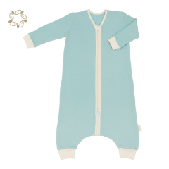 Organic cotton fleece sleeper bag TOG 2.0 eco friendly winter baby sleeping bag sustainable baby sleep sack