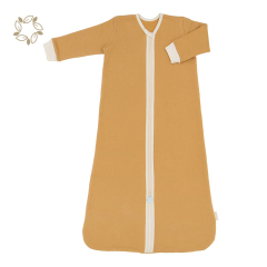Organic cotton fleece sleeper bag TOG 2.0 eco friendly winter baby sleeping bag sustainable baby sleep sack