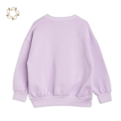 100% organic cotton crewneck sustainable fernch terry baby sweatshirt eco friendly toddler pullover crewneck
