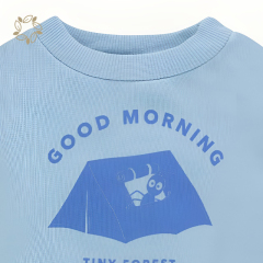 100% organic cotton terry baby sweatshirt eco friendly crew neck toddler jumper sustainable toddler crewneck sweatshirt