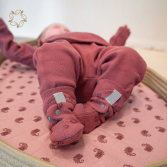 Jogger Nomad Rib for infant sustainable GOTS cotton rib baby leggings eco friendly Baby leggings toddler pants