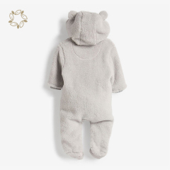 100% polyester baby lambswool Jumpsuit eco friendly newborn winter romper sustainable infant wool romper