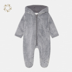 Newborn winter romper sustainable baby lambswool Jumpsuit 100% polyester infant wool romper eco friendly babi jumpsuit