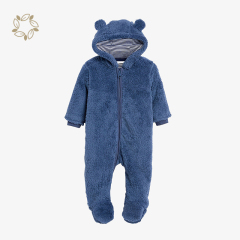 Newborn winter romper sustainable baby lambswool Jumpsuit 100% polyester infant wool romper eco friendly babi jumpsuit