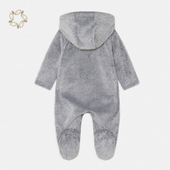 Newborn winter romper sustainable baby lambswool Jumpsuit 100% polyester infant wool romper eco friendly babi jumpsuit