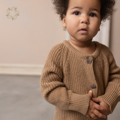 100% organic cotton baby cardigan sustainable infant cardigan sweater eco friendly toddler sweater baby sweater