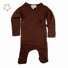 Organic cotton baby rompers sustainable sleepsuits baby clothes eco friendly pure cotton one piece infant jumpsuit