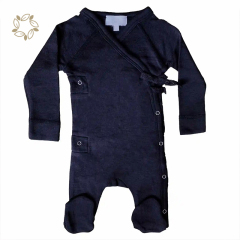 Organic cotton baby rompers sustainable sleepsuits baby clothes eco friendly pure cotton one piece infant jumpsuit