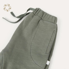 organic cotton baby pants sustainable baby sweatpants eco friendly french terry baby pants