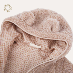 Baby Fleece Suit sustainable baby fleece romper eco friendly winter newborn baby 2 way zipper onesie thermal onesie for toddlers