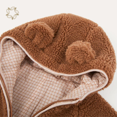 Baby Fleece Suit sustainable baby fleece romper eco friendly winter newborn baby 2 way zipper onesie thermal onesie for toddlers