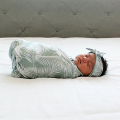Baby swaddle blanket wrap Summer thin quilt blanket swaddle towel organic cotton baby swaddle baby wearing wrap