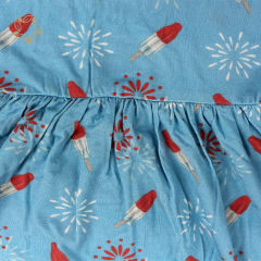 Organic bamboo kids dresses for girls eco friendly dress for kids sustainable children summer dress