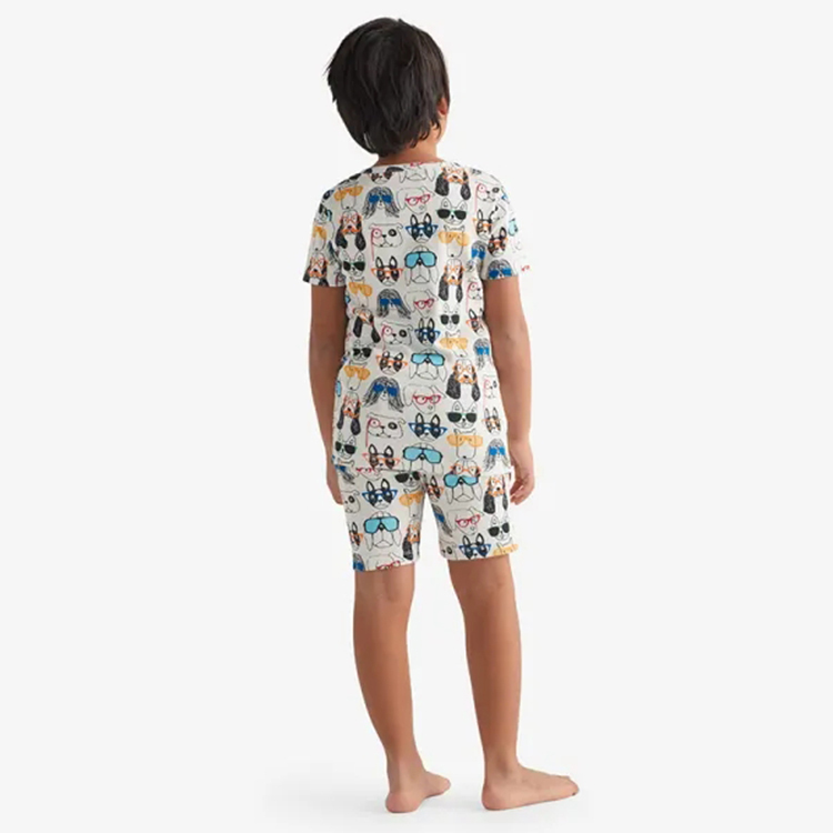Family matching pyjamas dog pyjamas Organic Cotton Matching Family Pajamas Eco-friendly dog pjs matching