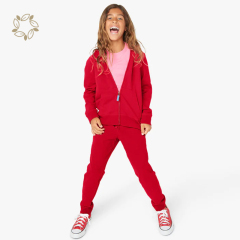 Organic cotton kids jogger sustainable children sweat pants eco friendly girl kids jogger pants