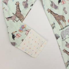 Eco-friendly infants romper toddler romper jumpsuit baby zip sleepsuit bamboo baby clothes bamboo baby bodysuit