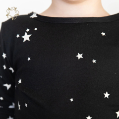 Sustainable pajamas bamboo children organic bamboo pajama kid eco friendly sleep wear kids pjs for kids