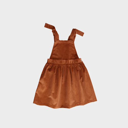Corduroy Overall Dress corduroy toddler pinafore dress Corduroy dress with adjustable straps Organic Cotton Spring skirt