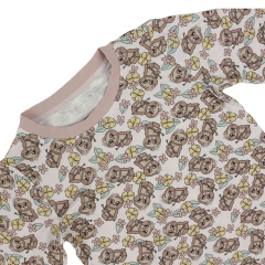 custom bamboo baby pajamas print two piece lounge set baby organic baby pyjamas eco-friendly infant Loungewear