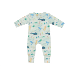 toddler romper jumpsuit two way zip sleepsuit bamboo infant clothes baby rompers Eco-friendly infants romper