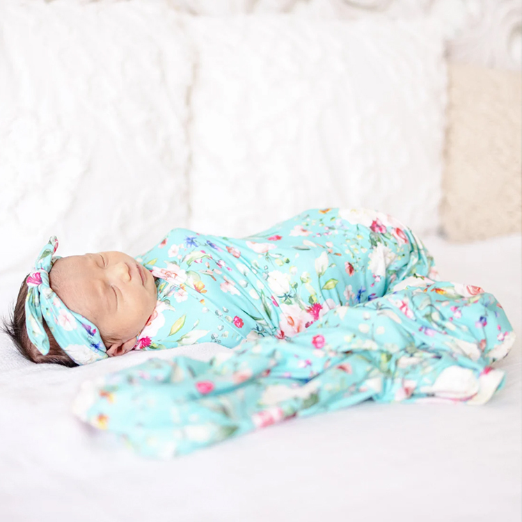 Baby Swaddle Blanket with Adjustable Wrap Print Infant Swaddle Blankets newborn baby swaddle wrap blanket