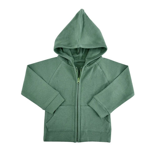baby cardigan hooded sweatshirt organic cotton children hoodies sweatshirts Eco-friendly kids tracksuits