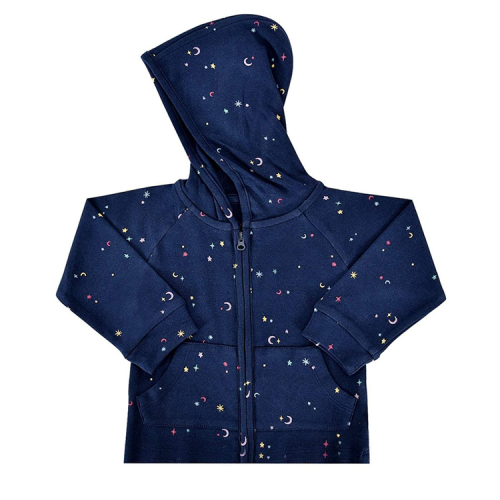 Organic baby Zip cardigan hoodies organic cotton baby hooded sweatshirt Eco-friendly toddler sweater