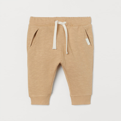 kids jogging pants jogger Sustainable boys' bottoms solid color children jogging Organic Cotton Kids Jogger