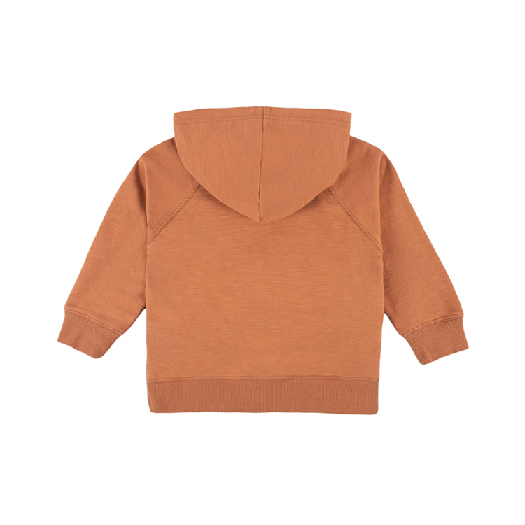 Children cardigan hoodies organic cotton kids hoodie Custom Organic Kids zip sweatshirt Hooded Kid zip up hoodie